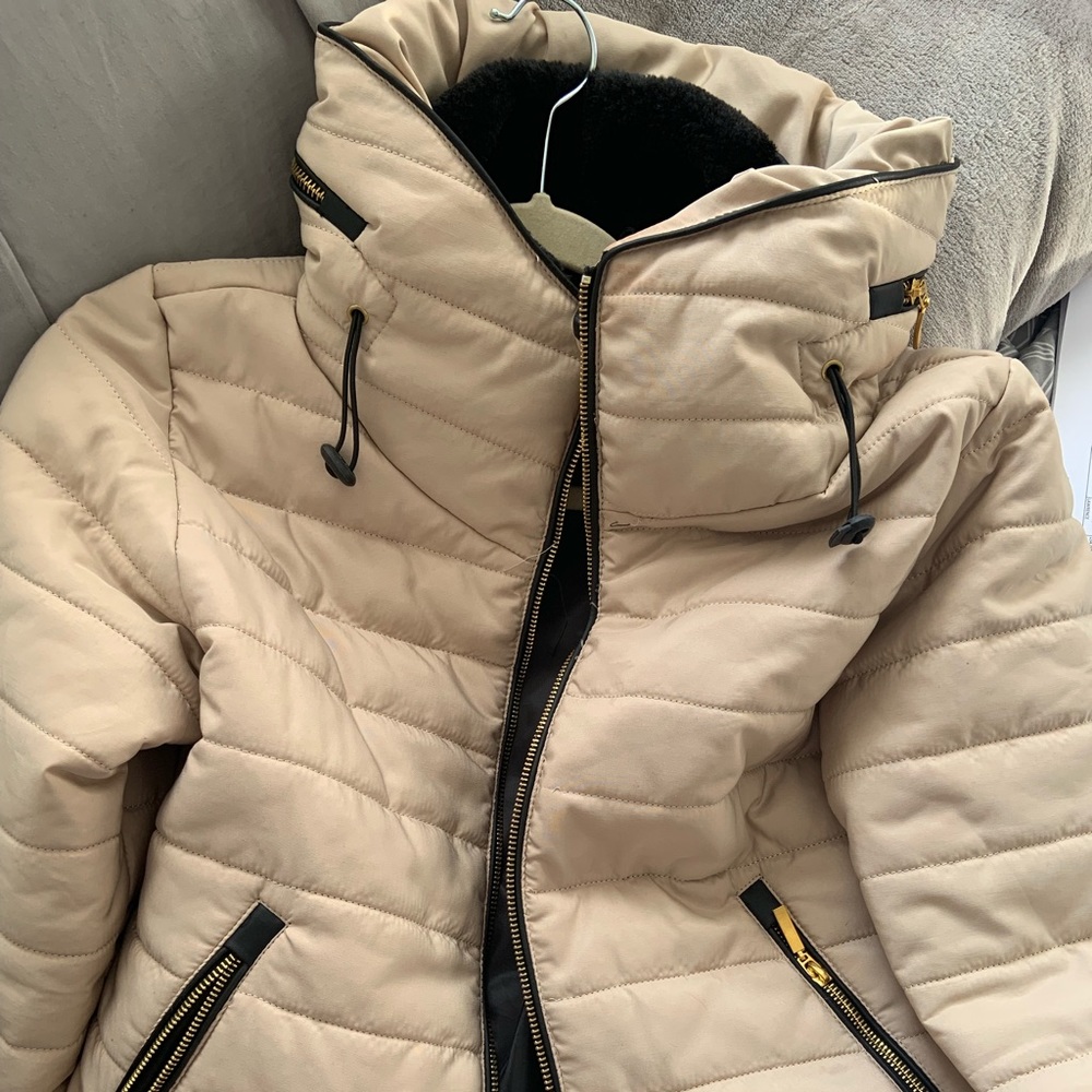 Beige coat